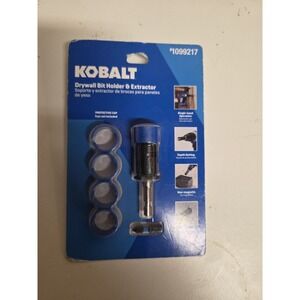 Kobalt drywall bit holder and extractor 1099217‎ single hand operation {AA}
